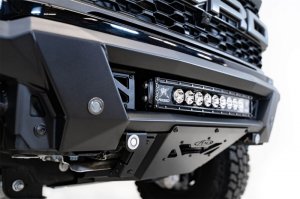 Ford F-150 Raptor Bumper - Front - Addictive Desert Designs - Phantom - Hammer Black with Satin Black Panels - `21-`23